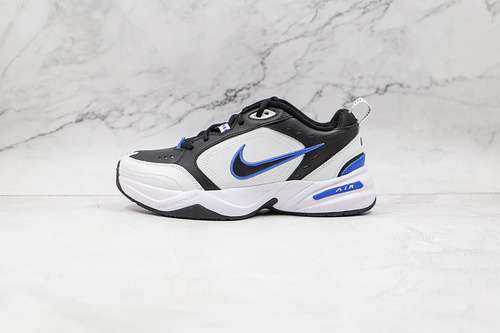 【280】[415445-002]-[AIR MONARCH IV 4E WIDE WHITE/BLUE/BLACK]-[WOMAN:36-39]-[MAN:40-45]