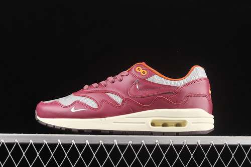 【300】[DO9549-001]-[PATTA X AIR MAX 1 RUSH MAROON METALLIC SILVER/RUSH MAROON]-[UNSIEX:36-46]