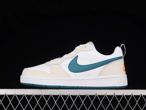 【250】[BQ5448-017]-[COURT BOROUGH LOW 2 GS PHANTOM/BRIGHT SPRUCE/WHITE]-[WOMAN:36-39]-[MAN:40-45]
