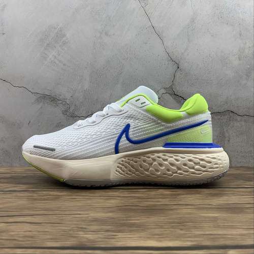 【300】[CT2228-101]-[ZOOMX INVINCIBLE RUN FLYKNIT WHITE/CYBER/GREY FOG/RACER BLUE]-[MAN:40-45]