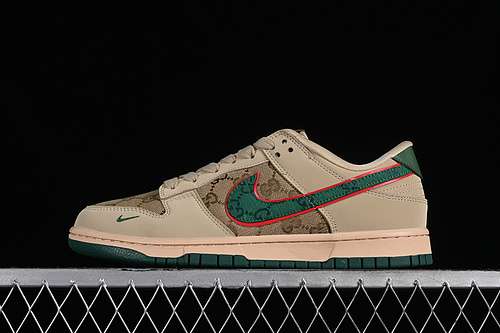 【360】[DQ1098-357]-[SB DUNK LOW GU*CCI YELLOW/GREEN/BROWN]-[WOMAN:36-39]-[MAN:40-45]