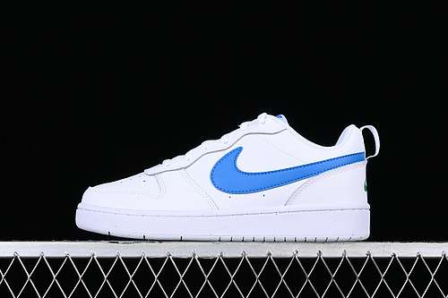 【220】[BQ5448-123]-[COURT BOROUGH LOW 2 WHITE/GREEN/BLUE]-[WOMAN:36-39]-[MAN:40-45]