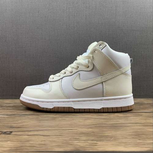 【340】[DD1869-109]-[SB DUNK HIGH SAIL GUM WHITE/SAIL/GUM MEDIUM BROWN]-[WOMAN:36-39]-[MAN:40-45]