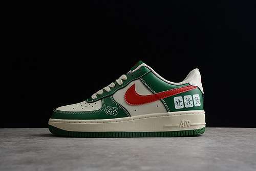 【310】[CW2288-666]-[AIR FORCE 1 07 LOW WHITE/GREEN/RED]-[WOMAN:36-39]-[MAN:40-45]