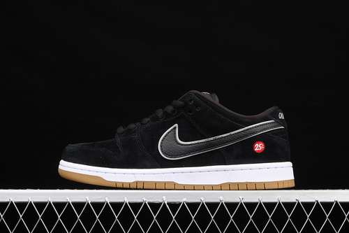 【350】[313170-019]-[DUNK LOW PREMIUM SB &#x27;QUARTERSNACKS&#x27;BLACK/BLACK-REFLECT SILVER]-