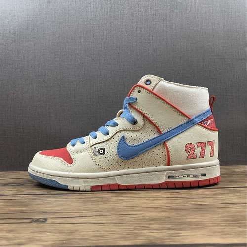 【300】[DH7683-100]-[ISHOD WAIR X MAGNUS WALKER X DUNK HIGH PRO SB URBAN OUTLAW WHITE/BLUE/RED]