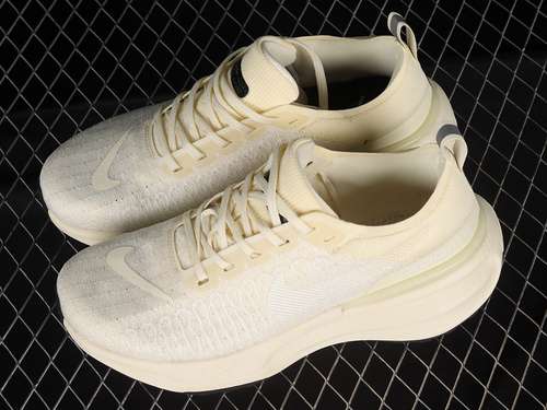 【300】[DR2615-121]-[INVINCIBLE 3 MEN S ROAD RUNNING SHOES LIGHT CREAM/COCONUT MILK/OXYGEN PURPLE]