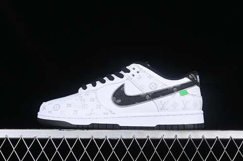 【360】[LV0526-591]-[L*V DUNK LOW SB WHITE/BLACK]-[WOMAN:36-39]-[MAN:40-45]