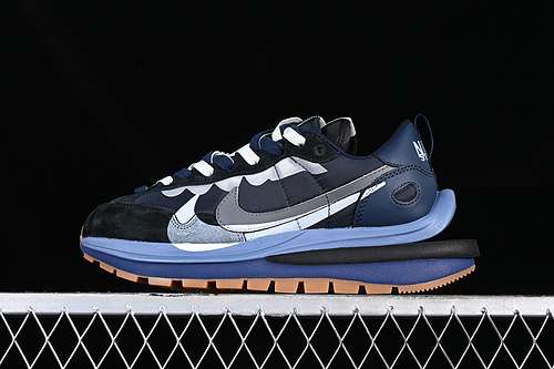 【300】[DD1875-700]-[SACAI VAPORWAFFLE 3.0 WHITE/GREY/BLACK/BLUE]-[WOMAN:36-39]-[MAN:40-45]