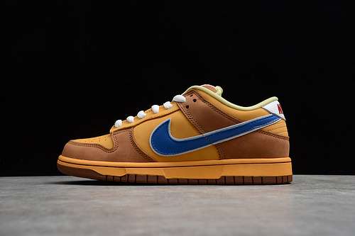 【480】[313170-741]-[ORIGINAL QUALITY SB DUNK LOW NEWCASTLE BROWN ALE GOLD/ATLANTIC BLUE]-[40-47.5]