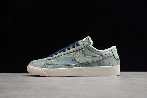 【250】[905345-403]-[BLAZER MID QS HH DENIM COLOR/WHITE/BLUE]-[WOMAN:36-39]-[MAN:40-45]