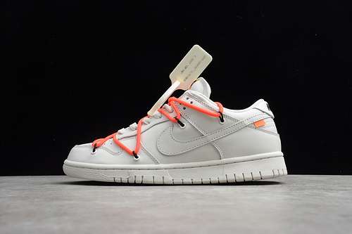 【480】[CT0856-900]-[2020 OW X SB DUNK LOW WHITE/BLACK-ORANGE]-[WOMAN:36-39]-[MAN:40-47]
