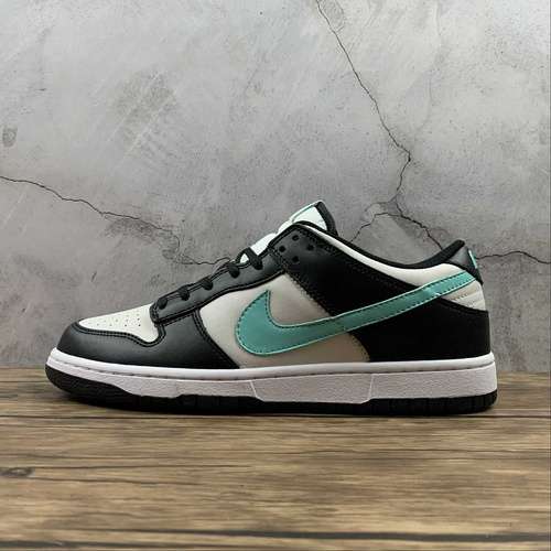 【320】[CW1590-003]-[SB DUNK LOW GS TIFFANY LIGHT SMOKE GREY/BLACK/TIFFANY BLUE]-[UNSIEX:36-46]