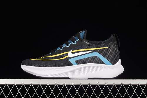 【360】[CT2392-003]-[ZOOM FLY 4 BLACK/WHITE/CHLORINE BLUE]-[MAN:39-45]