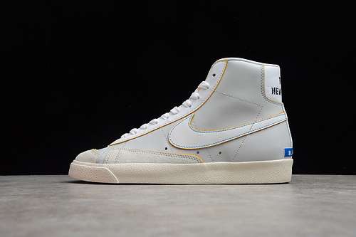 【290】[DC5203-100]-[SB BLAZER MID 77 LABEL MAKER WHITE/VARSITY ROYAL-NEUTRAL GREY-FEAR PURPLE]