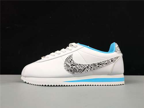 [CJ1154-100]-[CORTEZ N7 WHITE/BLACK/DARK TURQUOISE/WHITE]-[WOMAN:36-39]-[MAN:40-44]