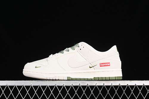 【360】[BB8675-109]-[SB DUNK LOW SUPREME OFF WHITE/GREEN]-[WOMAN:36-39]-[MAN:40-45]