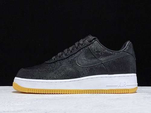 【600】[CZ3986-001]-[GET AIR FORCE 1 LOW FRAGMENT DESIGN X CLOT BLACK/WHITE]-[MAN:39-44.5]