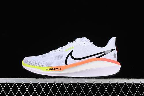 【300】[HF4914-100]-[AIR ZOOM VOMERO 17 WHITE/BRIGHT CRIMSON/VOLT/BLACK]-[MAN:39-46]