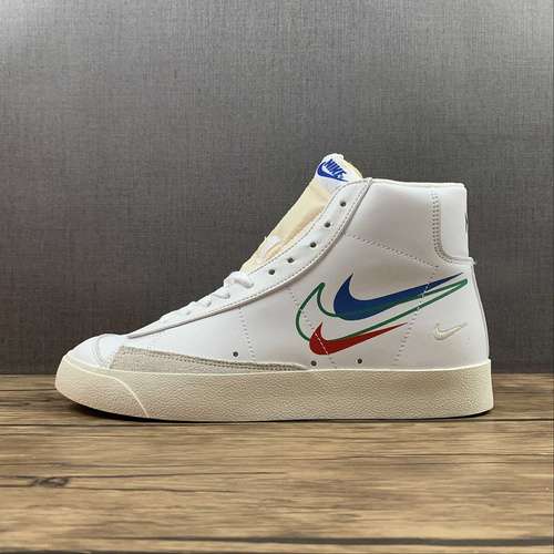 【260】[DN7996-101]-[BLAZER MID 77 SUMMER OF SPORT WHITE/GREEN NOISE-GAME ROYAL]-[UNSIEX:36-45]
