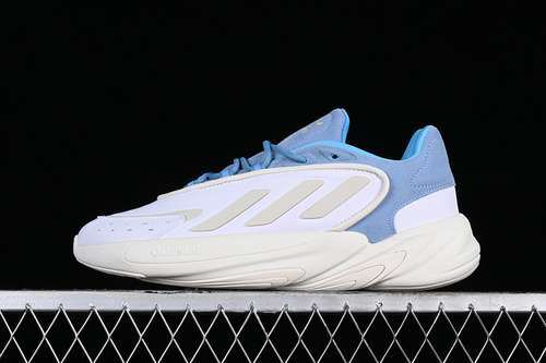 【240】[GY9978]-[ADIDAS OZELIA 2 0 SPORTS DAD SHOES WHITE/BLUE]-[WOMAN:36-39]-[MAN:40-45]