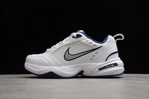 【260】[415445-102]-[AIR MONARCH IV 10 D WHITE/WHITE/NAVY BLUE]-[WOMAN:36-39]-[MAN:40-45]