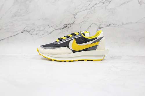 【420】[DJ4877-001]-[SACAI X UNDERCOVER X LDWAFFLE BRIGHT CITRON BLACK/SAIL/DARK GREY/BRIGHT CITRON]