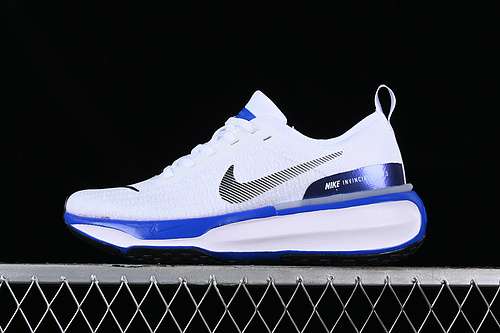 【250】[DR2660-006]-[ZOOM X INVINCIBLE RUN FK 3 WHITE/BLACK/BLUE]-[WOMAN:36-39]-[MAN:40-45]