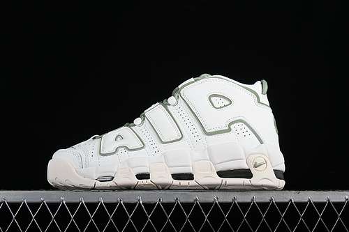 【340】[FQ8211-100]-[AIR MORE UPTEMPO 96 QS WHITE/GREEN]-[WOMAN:36-39]-[MAN:40-45]