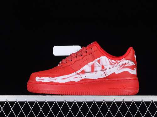 【320】[CU8067-600]-[AIR FORCE 1 LOW RED SKELETON RED/RED/WHITE]-[WOMAN:36-39]-[MAN:40-45]
