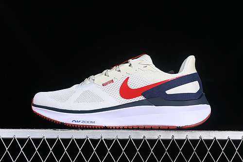 【250】[DJ7883-001]-[AIR ZOOM STRUCTURE 25 SEA GLASS/MIDNIGHT NAVY/RUGGED ORANGE/UNIVERSITY RED]