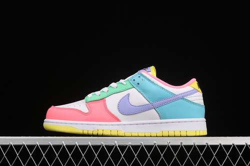 【350】[DD1872-100]-[WMNS DUNK LOW SE &#x27;CANDY&#x27;WHITE/GREEN GLOW-SUNSET PULSE]-[UNISEX: