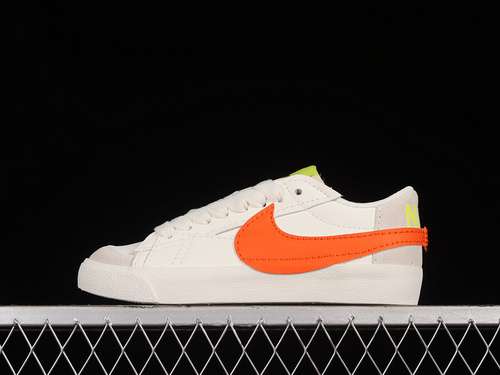 【250】[DQ1470-103]-[BLAZER LOW 77 JUMBO SAIL/RUSH ORANGE/ATOMIC GREEN]-[WOMAN:36-39]-[MAN:40-45]