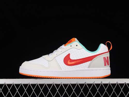 【220】[FD6435-161]-[COURT BOROUGH LOW WHITE/GYM RED/LIGHT BLUE]-[WOMAN:36-39]-[MAN:40-44]