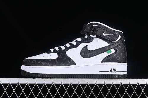 【380】[DV0688-400]-[AIR FORCE 1 07 MID L*V WHITE/BLACK]-[WOMAN:36-39]-[MAN:40-45]