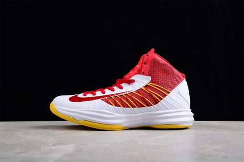 【420】[535359-103]-[LUNAR HYPERDUNK 2012 X CHINA RED/WHITE/YELLOW]-[MAN:40-46]