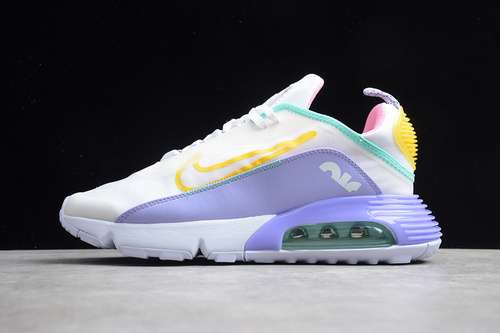 【280】[CT7698-009]-[AIR MAX 2090 WHITE/VIOLET/PINK/BRIGHT YELLOW]-[WOMAN:36-39]-[MAN:40-45]
