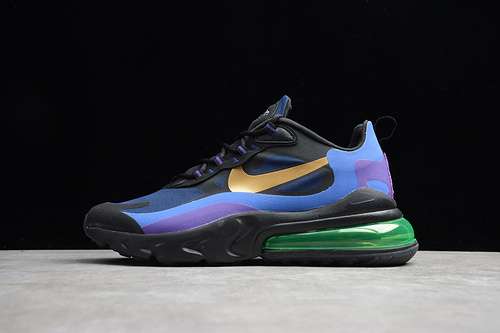 [AO4971-005]-[AIR MAX 270 REACT HEAVY METAL BLACK/BLUE/HYPER ROYAL/GOLD]-[MAN:39-45]