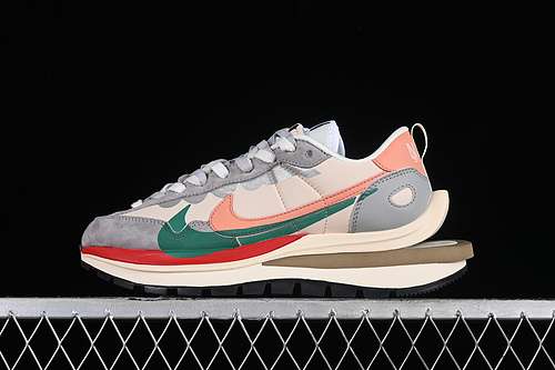 【300】[DD1875-107]-[SACAI VAPORWAFFLE 3.0 WHITE/GREY/PINK/RED/GREEN]-[WOMAN:36-39]-[MAN:40-45]