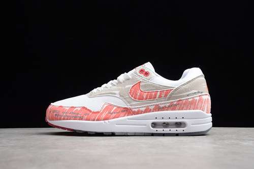 [CJ4286-101]-[AIR MAX 1 TINKER SKETCH TO SHELF WHITE/RED-BLACK/GREY]-[UNISEX:36-45]