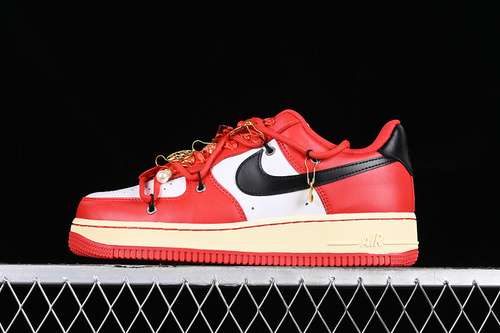 【360】[CV1724-100]-[AIR FORCE 1 07 LOW WHITE/BLACK/RED]-[WOMAN:36-39]-[MAN:40-47.5]