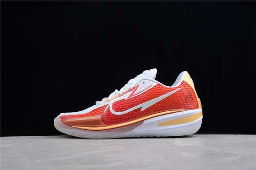 【340】[CZ0176-100]-[AIR ZOOM GT CUT EP WHITE/BLACK/UNIVERSITY RED]-[MAN:40-46]