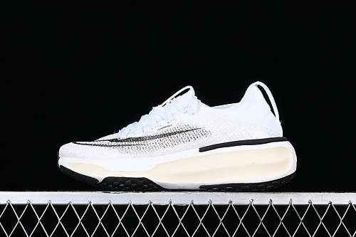 【300】[DR3399-100]-[ZOOM X INVINCIBLE RUN FK 3S WHITE/BLACK]-[WOMAN:36-39]-[MAN:40-45]