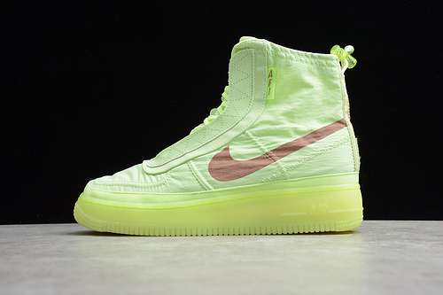 【400】[BQ6096-700]-[AIR FORCE 1 HIGH SHELL YELLOWISH GREEN/DESERT YELLOW]-[UNISEX:35.5-42]