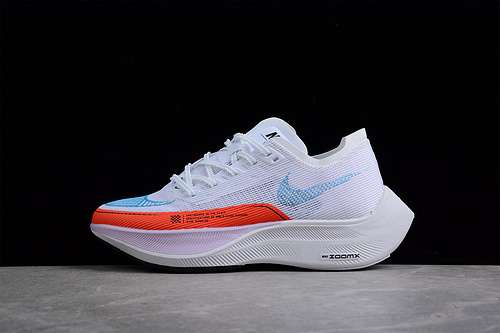 【320】[CU4123-102]-[ZOOMX VAPORFLY NEXT% 2 WHITE/RUSH ORANGE/DOLL/LASER BLUE]-[UNSIEX:36-45]
