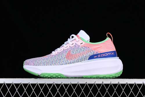 【300】[DR2660-801]-[ZOOM X INVINCIBLE RUN FK 3 WHITE/PINK/GREEN/BLUE]-[WOMAN:36-40]