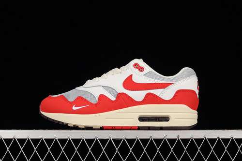 【270】[DH1348-103]-[PATTA X AIR MAX 1 MONARCH WHITE/MARTIAN SUNRISE-WOLF GREY]-[UNSIEX:36-45]