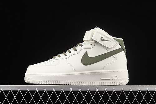 【300】[LZ6819-608]-[AIR FORCE 1 07 MID WHITE/GREEN]-[WOMAN:36-39]-[MAN:40-45]