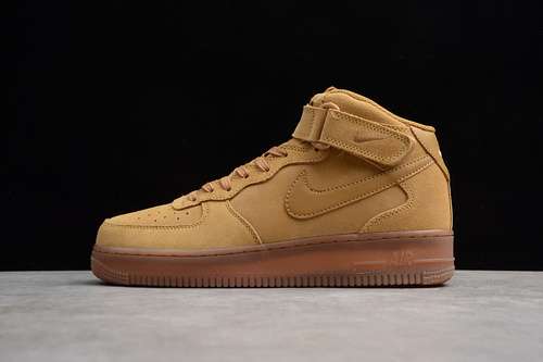 【340】[CJ9178-200]-[AIR FORCE 1 HIGH FLAX BROWN/BROWN]-[WOMAN:36-39]-[MAN:40-45]
