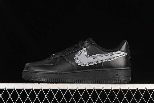 【300】[CW2288-001]-[SKY HIGH FARM WORKWEAR KAWS AIR FORCE 1 07 LOW BLACK/GREY]-[UNISEX:36-46]